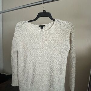 Forever 21 Cream Knit Sweater